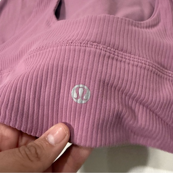 Lululemon Align Ribbed Bra *Light Support, A/B Cup Size 10 - Picture 4 of 9